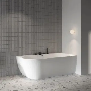 Смеситель на борт ванны Ravak Chrome X070445 чёрный матовый